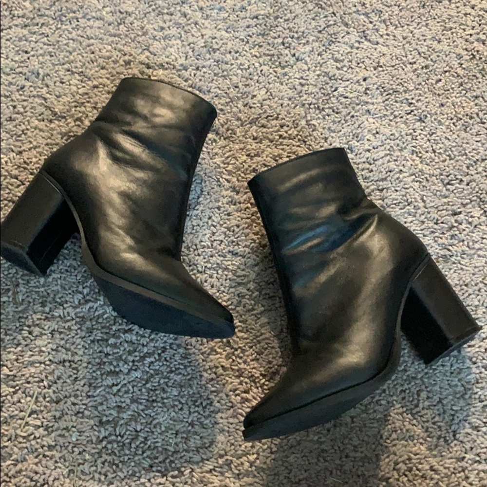 Nasty gal black booties